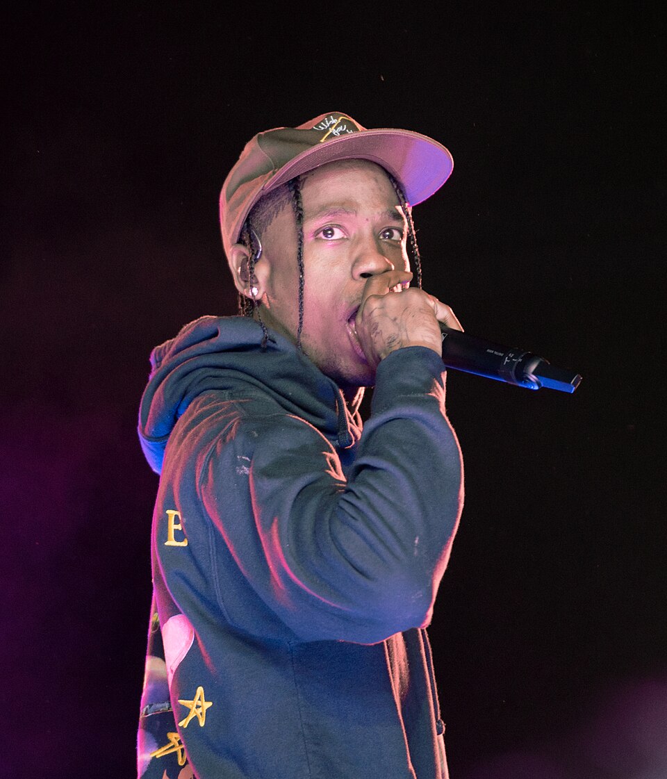 Travis Scott performing
